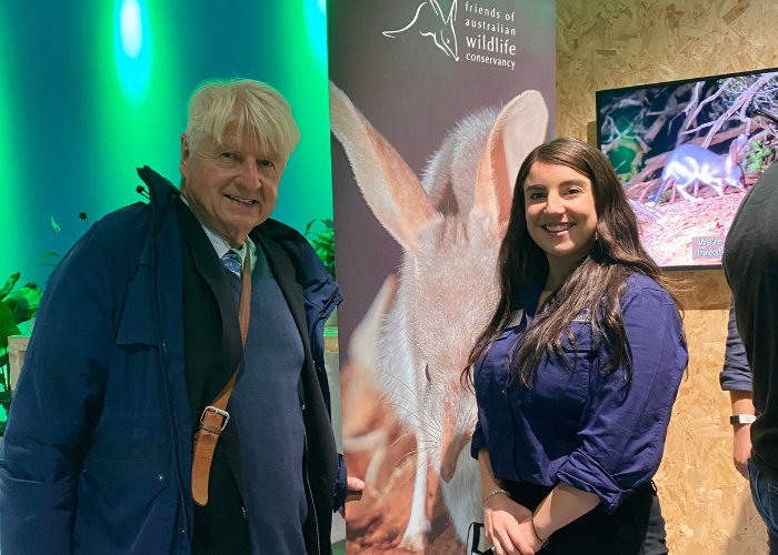 British author and former MP, Stanley Johnson, was thrilled to see AWC highlight the importance of addressing the global biodiversity crisis.