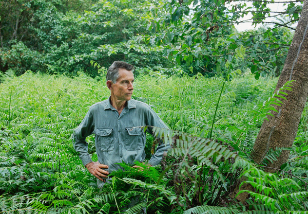 Peter Stanton at Eubenangee Swamp National Park, December 2004.